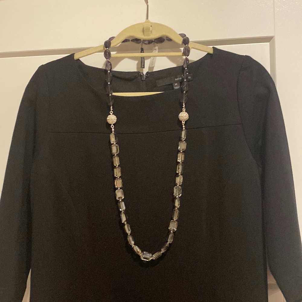 BRAND NEW Purple beaded necklace. White House Black Market